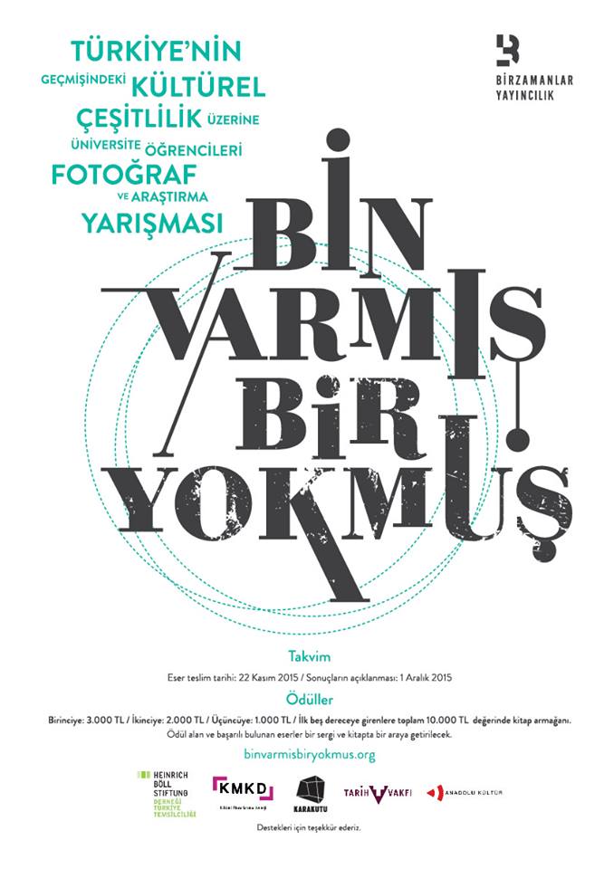 "Bin Varmış, Bir Yokmuş" Fotoğraf ve Araştırma Yarışması