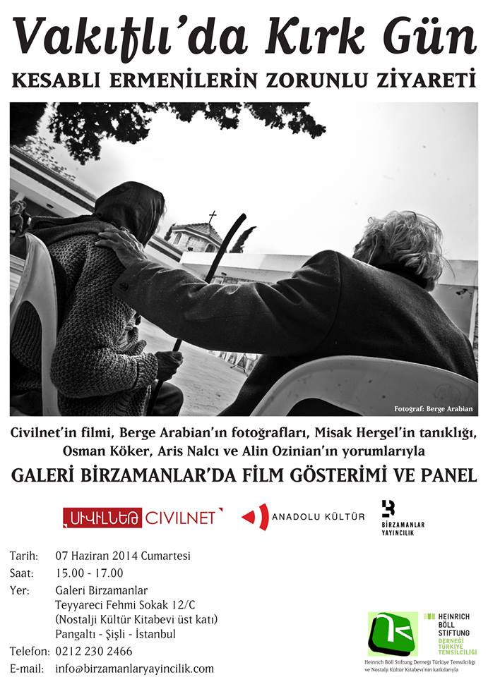 Film Gösterimi ve Panel: Vakıflı'da Kırk Gün