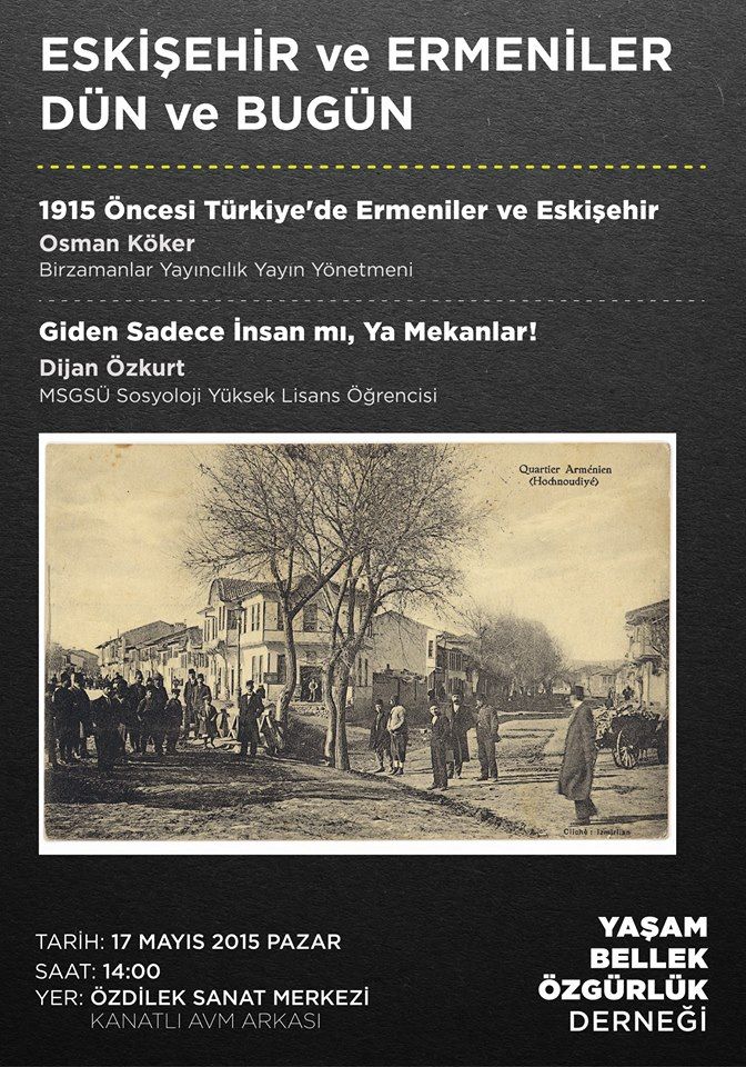 Söyleşi: Eskişehir ve Ermeniler, Dün ve Bugün