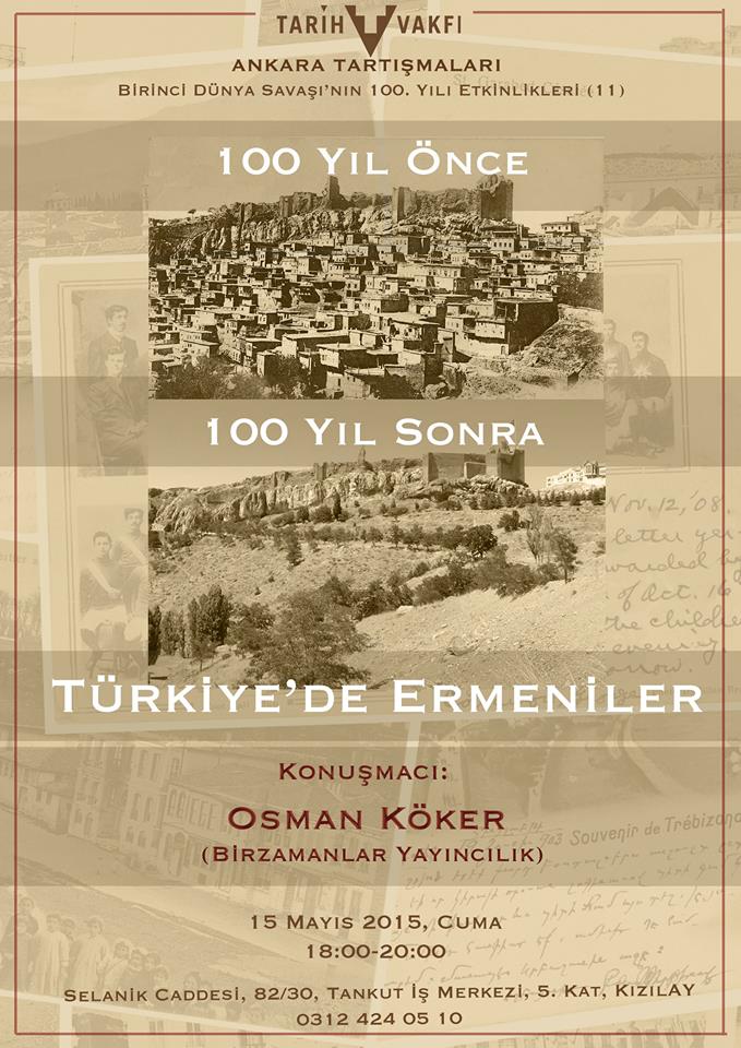 Sunum: 100 Yıl Önce, 100 Yıl Sonra Türkiye'de Ermeniler