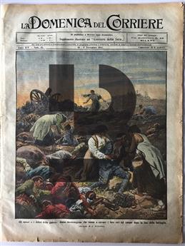 La Domenica del Corriere (Anno XIV, No 45, 1912) (Edirne'de Türk askerleri kapaklı)