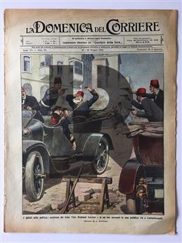 La Domenica del Corriere (Anno XV, No 25, 1913) (Mahmut Şevket kapaklı)