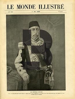 Le Monde Illustre, Sayı 2718, Sene 53, 1909 (Sultan Reşad kapaklı)