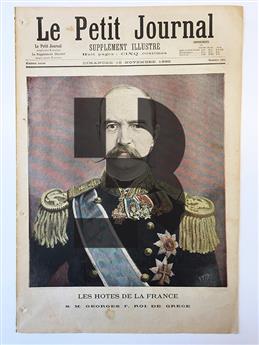 Le Petit Journal (Supplement Illustre) #260 (Yunan Kralı kapaklı)