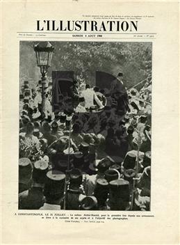L'Illustration, Sene 66, Sayı 3415, 1908 (Sultan Abdülhamid kapaklı)