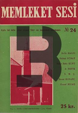 Memleket Sesi (Siyasi Fikir ve memleket Mecmuası), Sayı 24, Sene 1948