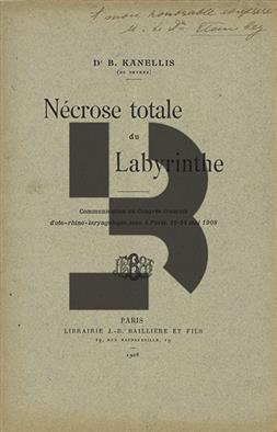 Necrose Totale du Labyrinthe (Dr. B. Kanellis, İzmir)