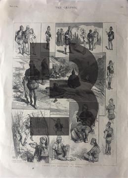 The Graphic 6 September 1884 (İzmir kuşatması kapaklı)